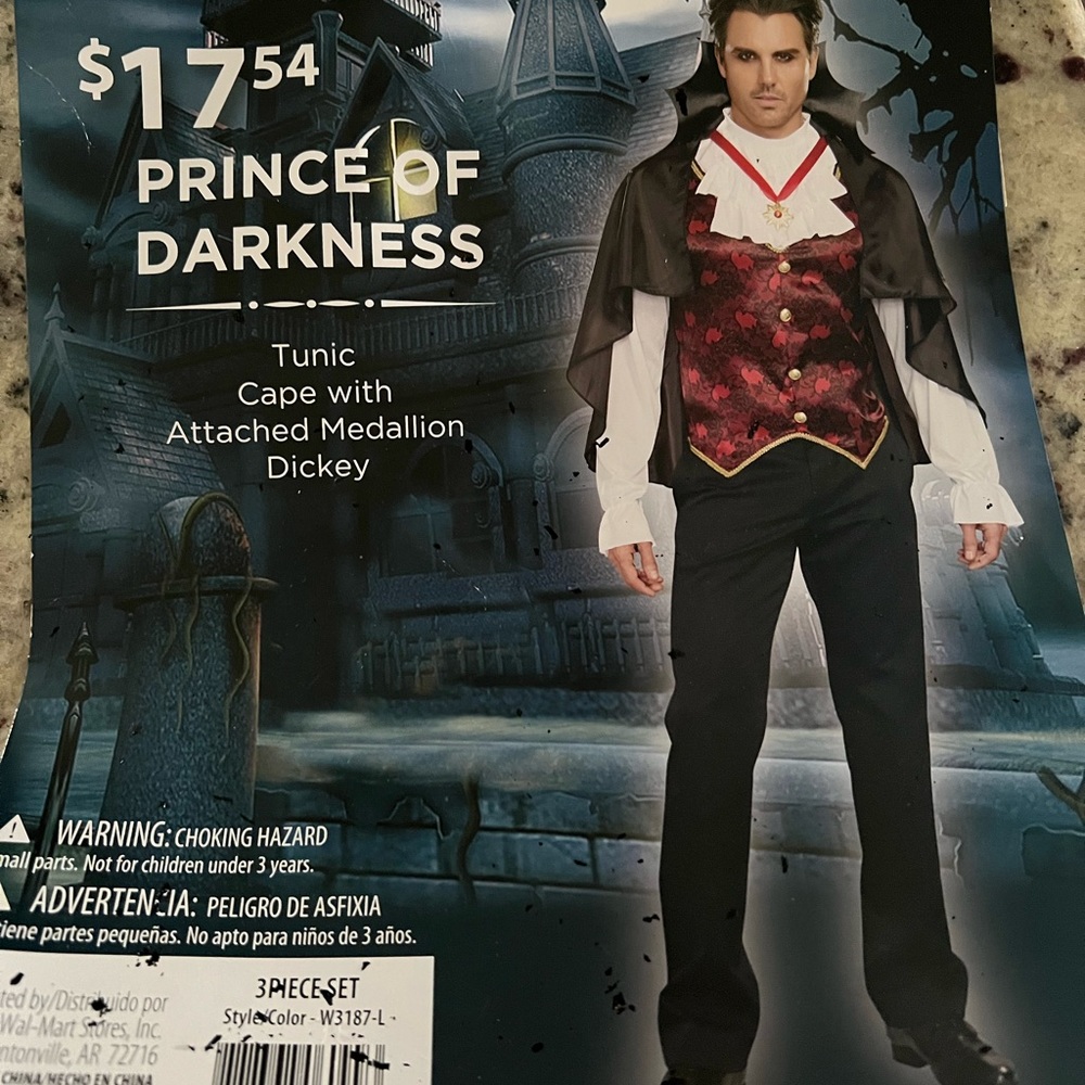 Prince of darkness Halloween costume